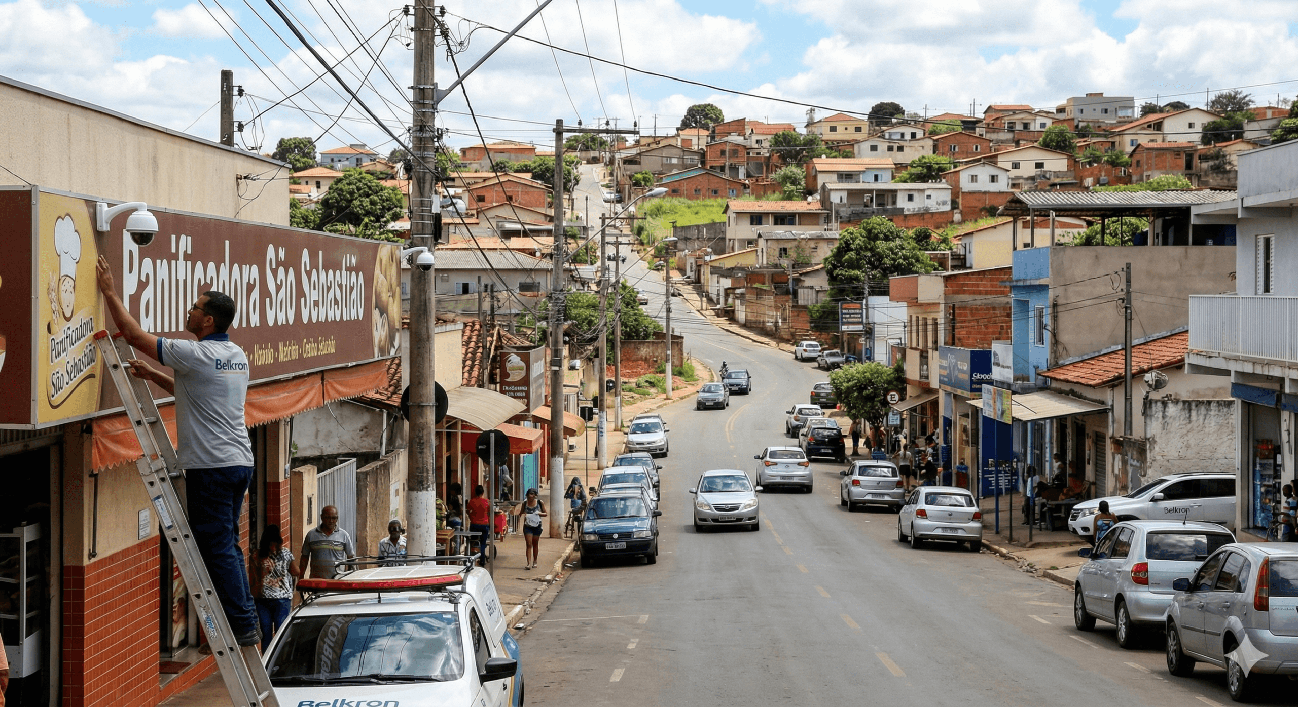 Instalação de câmeras e segurança eletrônica em São Sebastião DF - Belkron