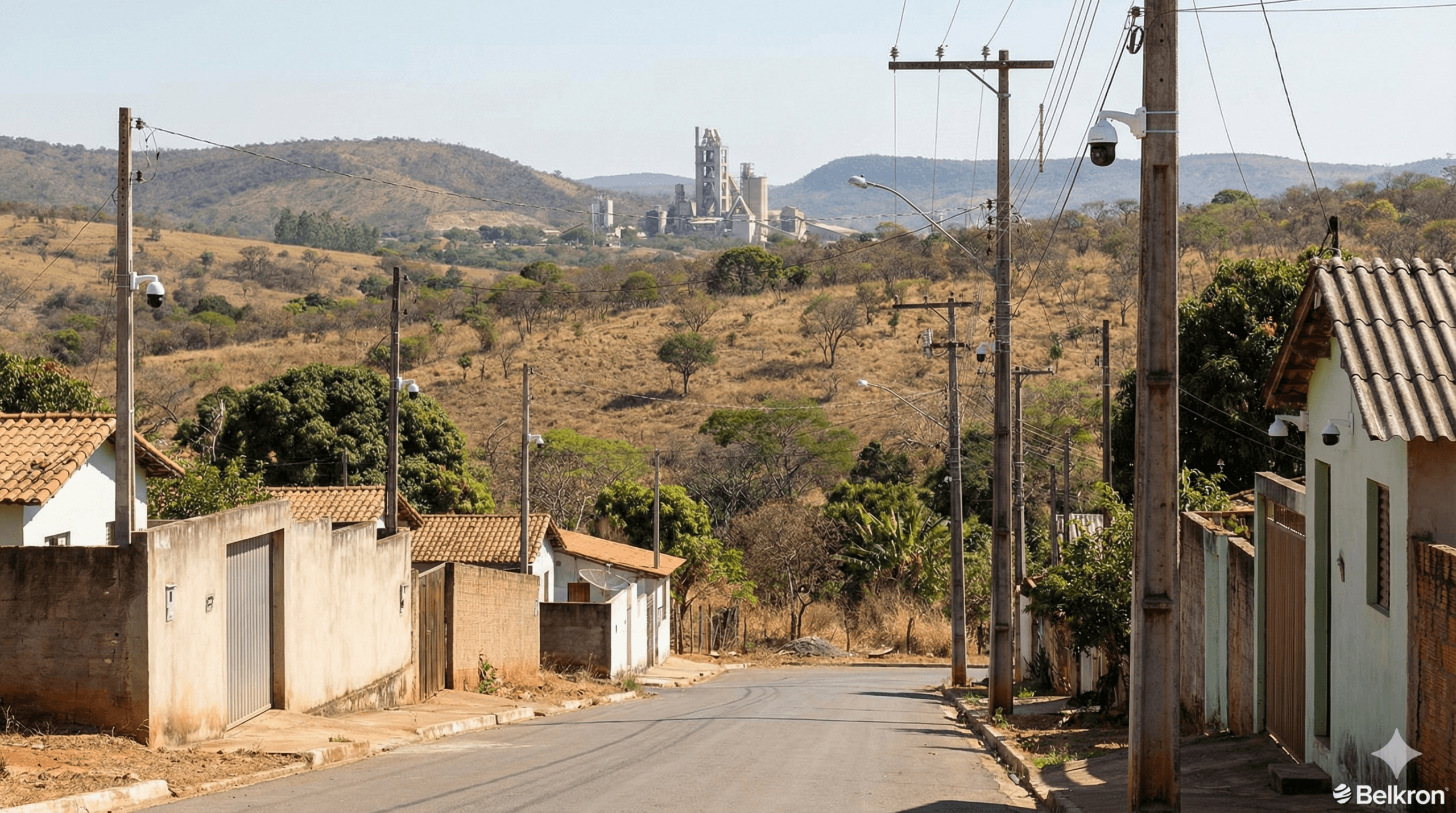 Instalação de câmeras e segurança eletrônica na Fercal DF - Belkron