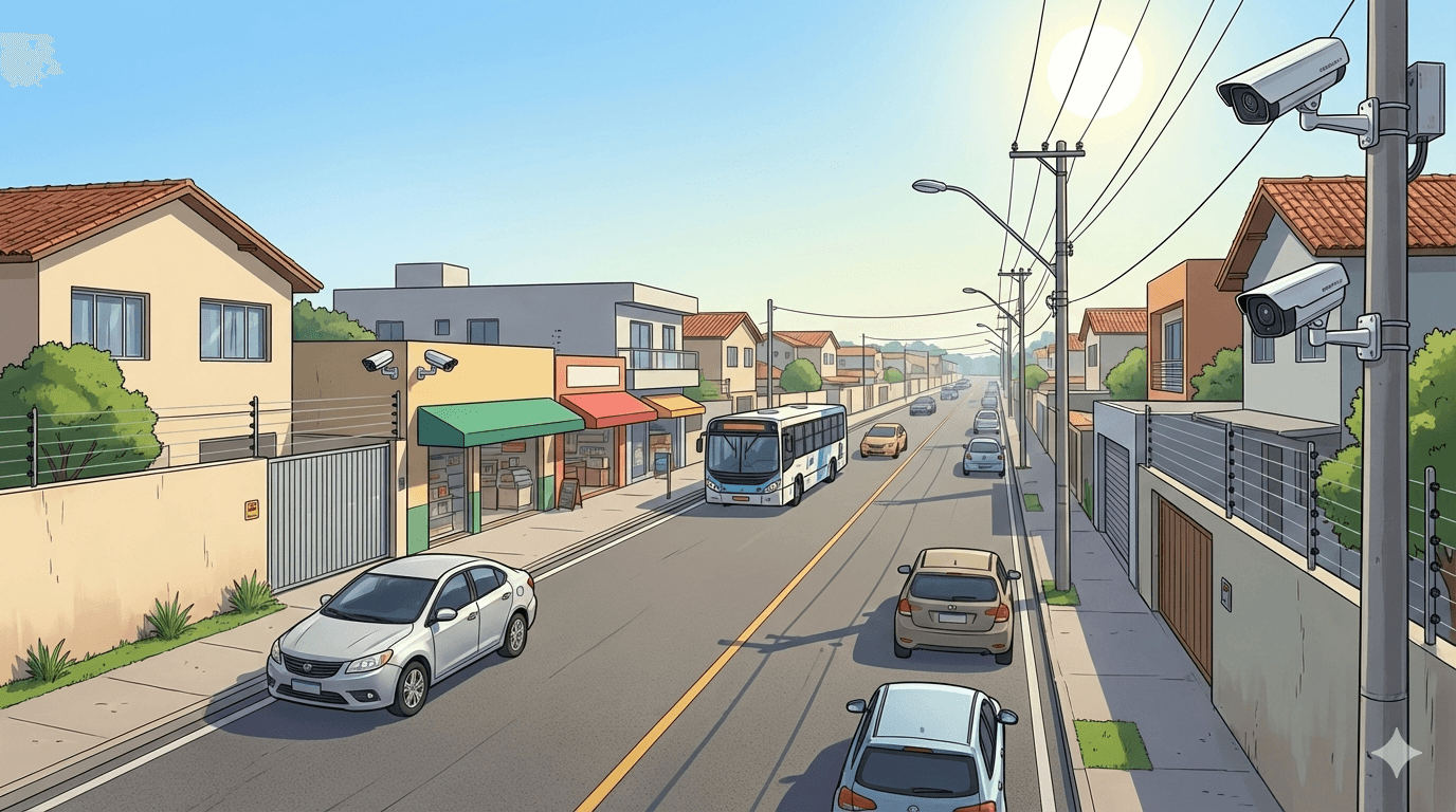 Sistema de câmeras de segurança e alarmes no Itapoã DF - Belkron