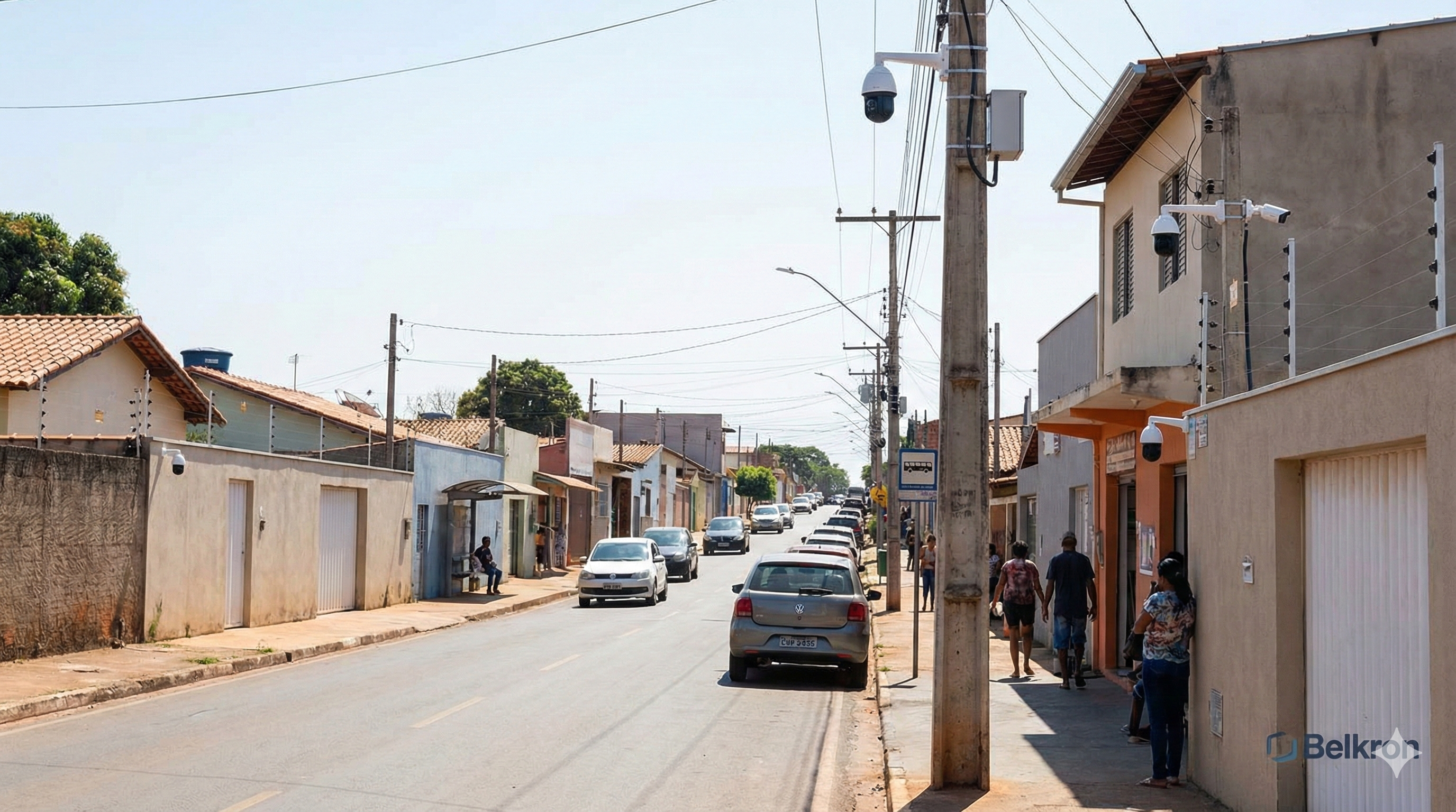 Instalação de câmeras e segurança eletrônica no Varjão DF - Belkron